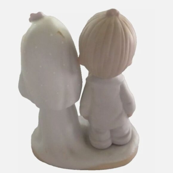 VTG Precious Moments "The Lord Bless You And Keep You" #E-3114 retired Signed - Picture 4 of 11